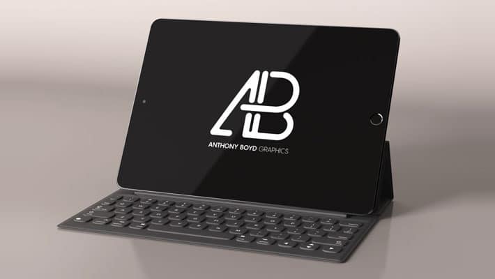 Realistic iPad Pro Mockup