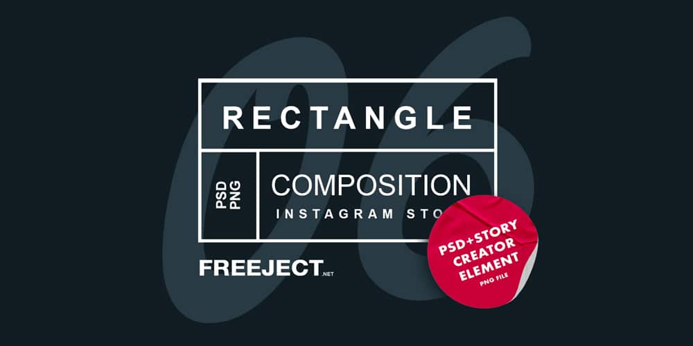 Rectangle Composition Instagram Story Template