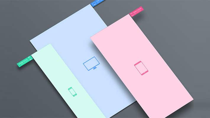 Responsive Screen Perspective Mockup