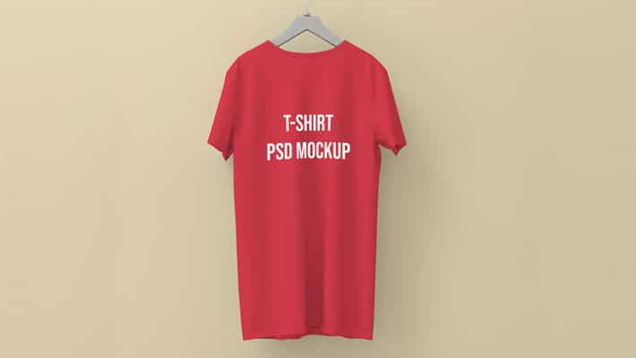 Round-neck T-shirt Mockup