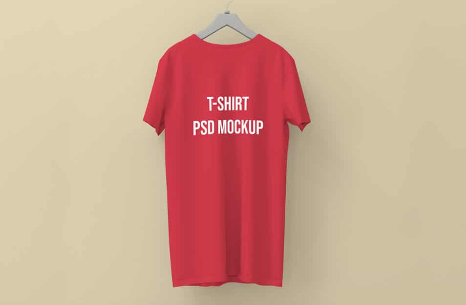 Round-neck T-shirt Mockup