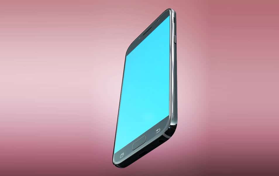 Samsung Galaxy A7 Mockup