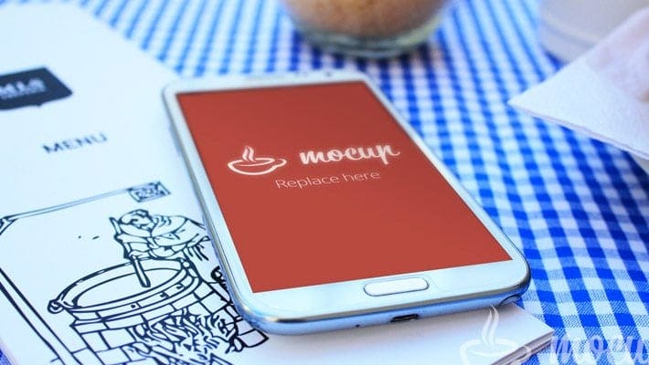 Samsung Galaxy Note 2 Mockup