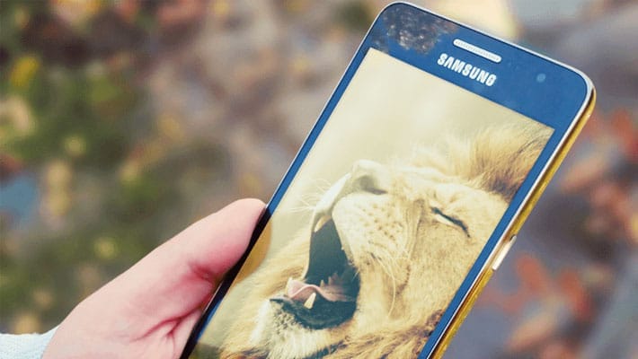 Samsung Galaxy Prime Mockup