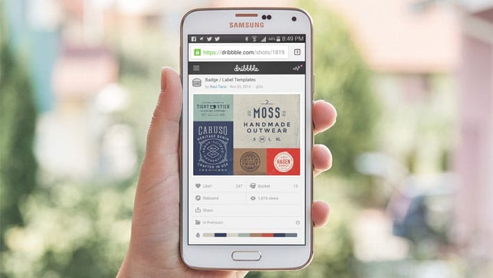 Samsung Galaxy S5 PSD MockUp