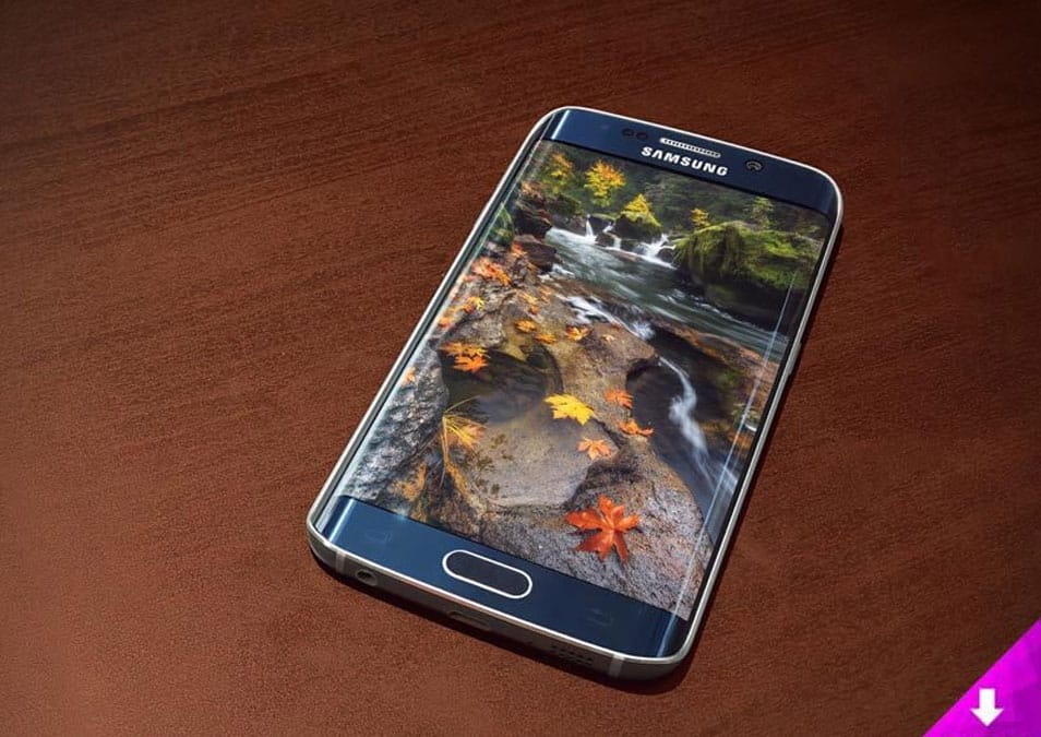 Samsung Galaxy S6 Edge Blue
