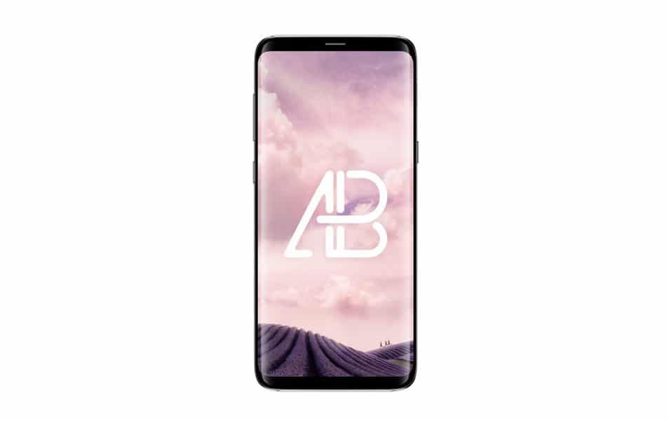 Samsung Galaxy S8 Plus Front View Mockup