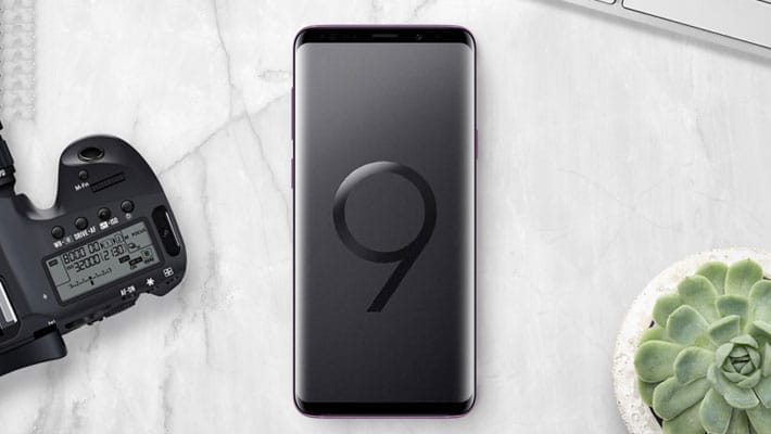 Samsung Galaxy S9 Plus Mockup Free PSD