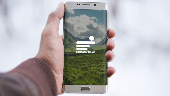 Samsung Phone Mockup