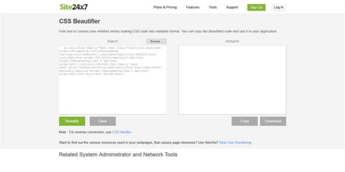 CSS Beautifier Tools Worth Trying In 2019 » CSS Author