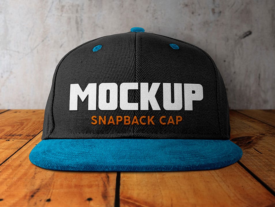 Snapback Cap PSD Mockups