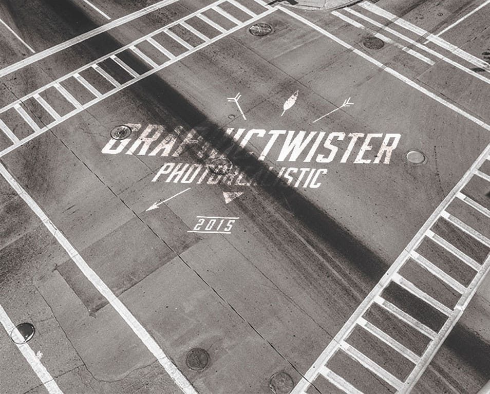 Street Painting Mockup