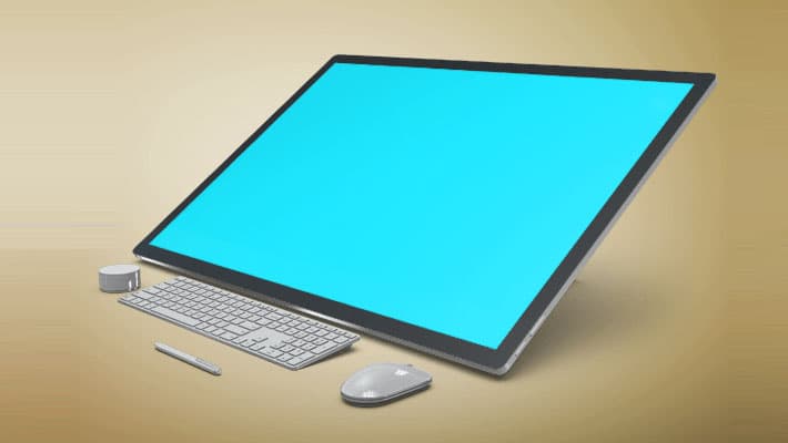 Surface Studio Mockup