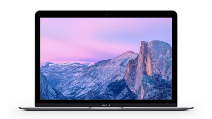 The New MacBook PSD Mockup