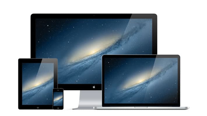 Thunderbolt Display Mockup Template