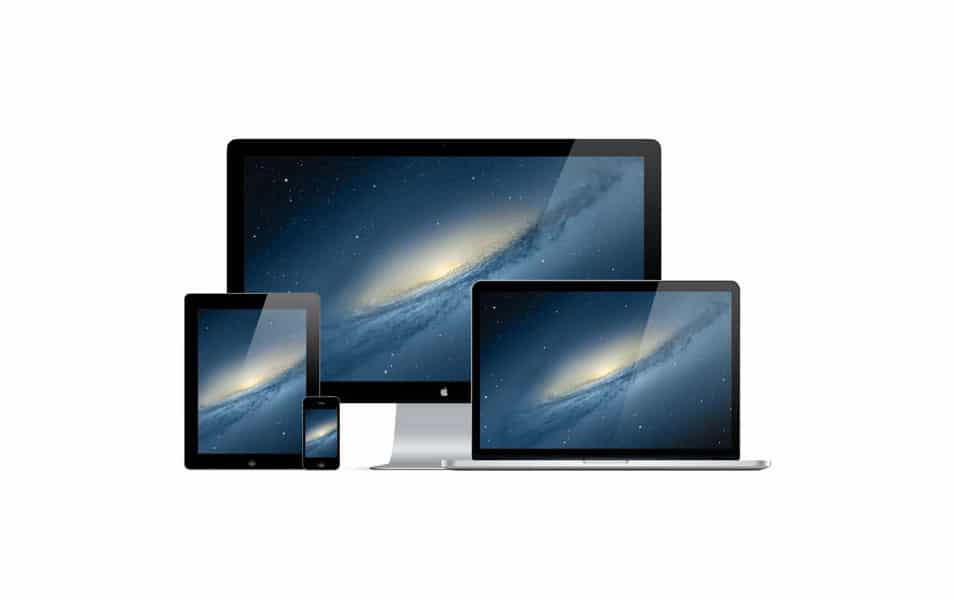 Thunderbolt Display Mockup Template