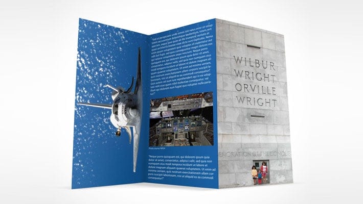 Tri Fold Brochure Mockup
