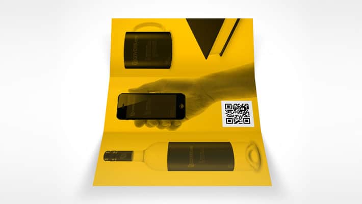 Tri-Fold Letter Brochure Mockup