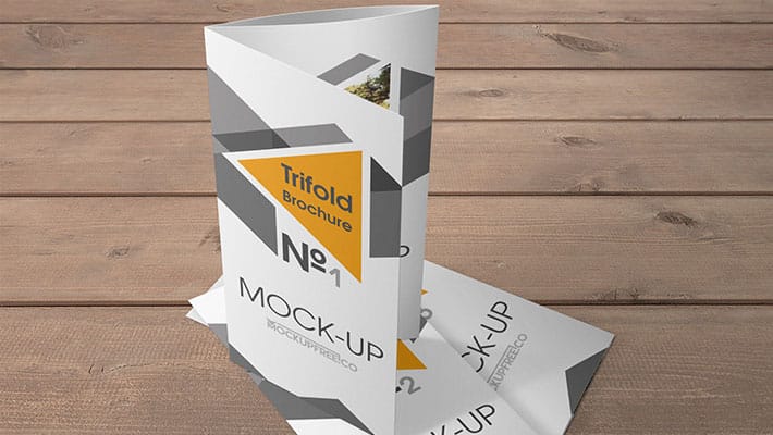 Trifold Brochure Mockup