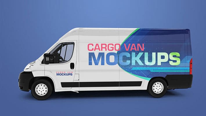 Van Cargo Mockups