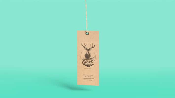 Versatile Free Apparel Label Mockup