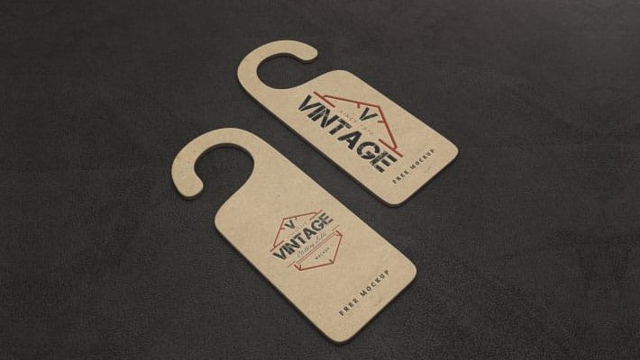 Vintage Label PSD Mockups