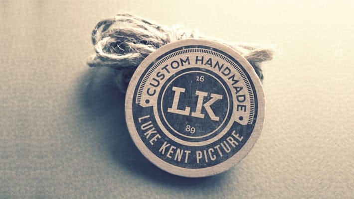 Vintage Logo MockUp PSD