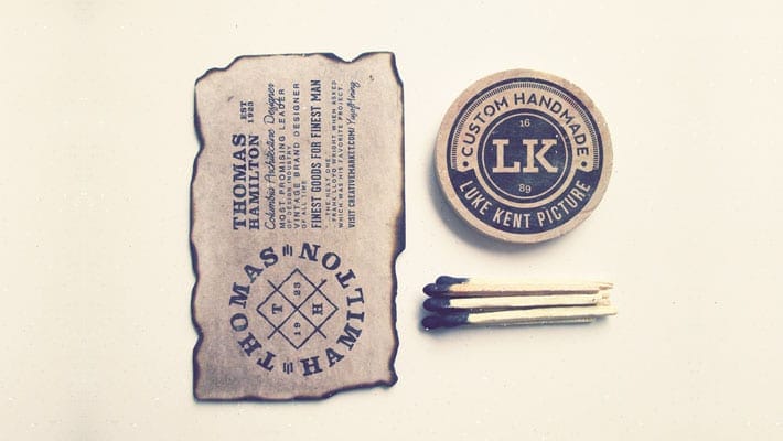 Vintage Logo MockUp PSD