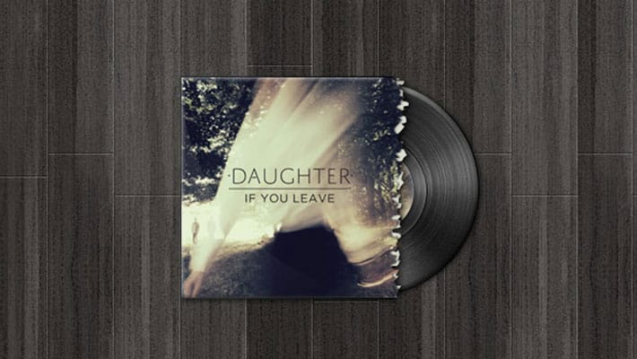 Vinyl Record PSD Mockup
