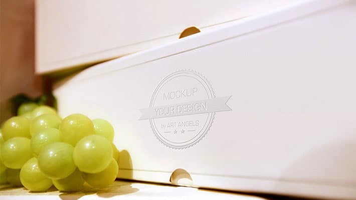 Wine Logo Presentation Mockup