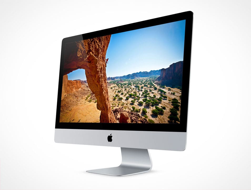 iMac 27 inch mockup