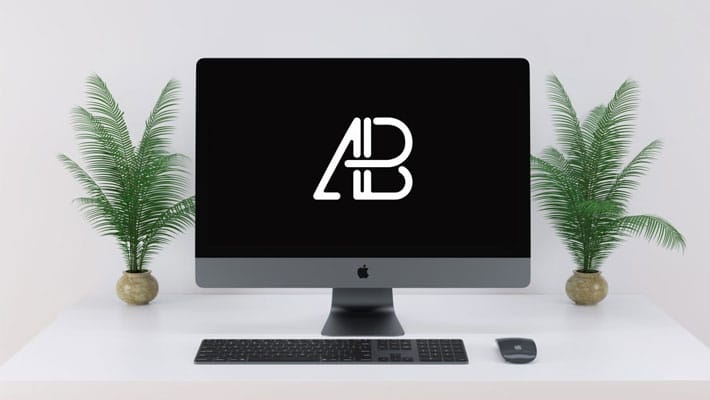 iMac Pro PSD Mockup