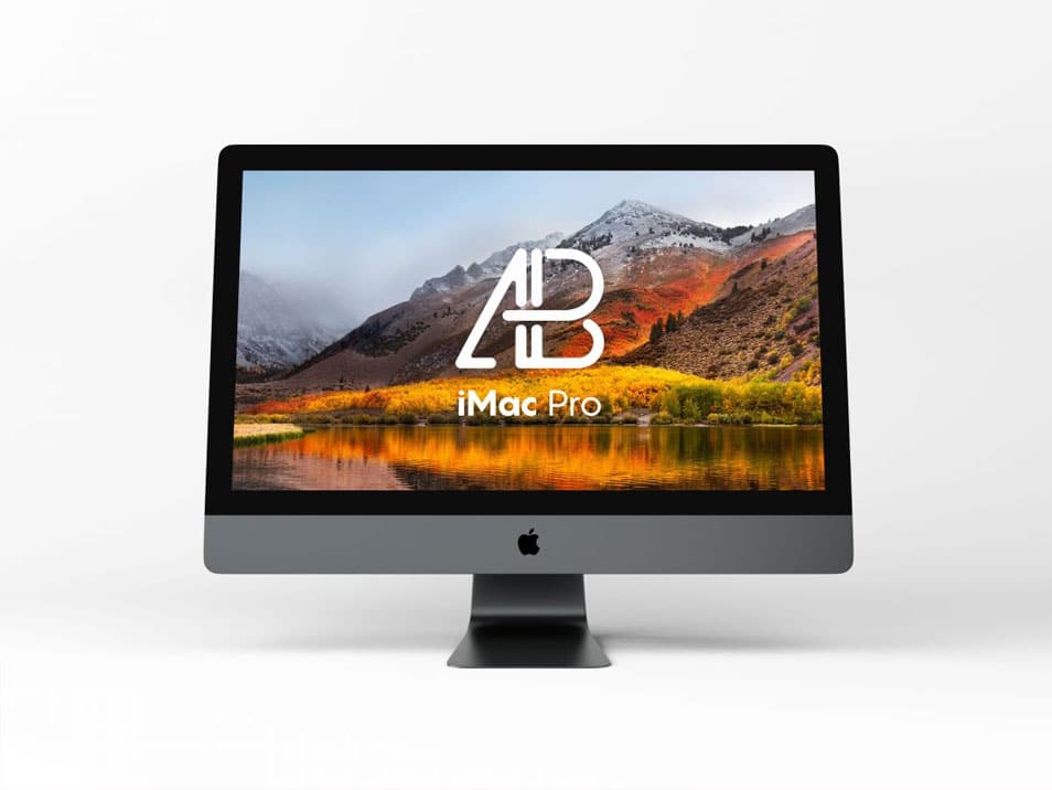 iMac Pro PSD Mockup