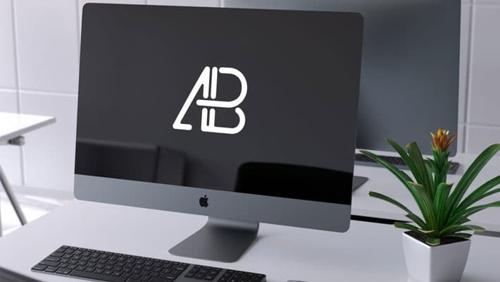iMac Pro PSD Mockup