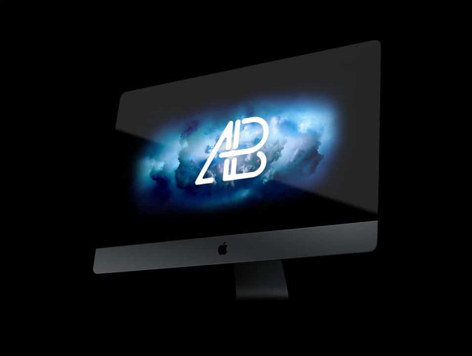 iMac Pro PSD Mockup