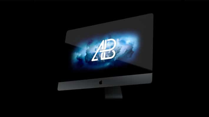 iMac Pro PSD Mockup