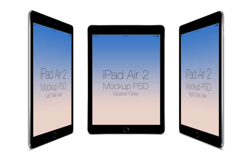 iPad Air 2 Mockup