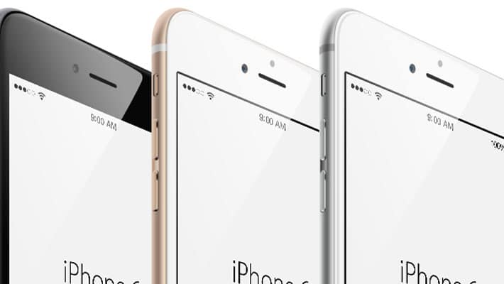 iPhone 6 Plus Angle View MockUp