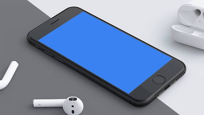 iPhone 7 Scene Mockup