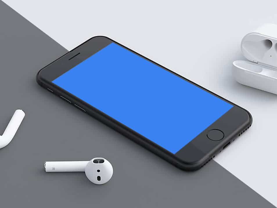 iPhone 7 Scene Mockup