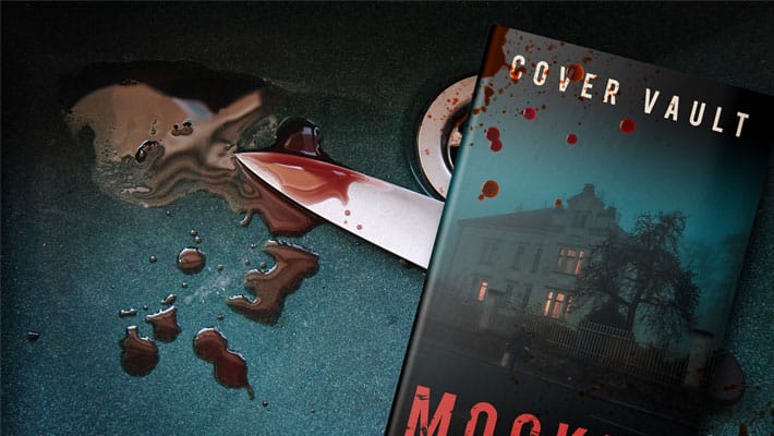5 x 8 Book Mockup for Horror and Murder