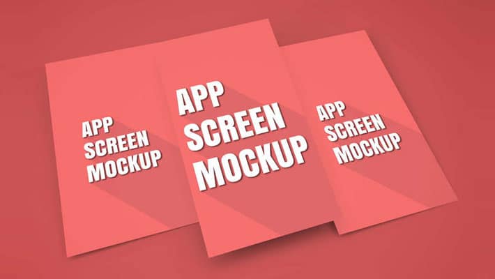 App Screen Showcase Mockup