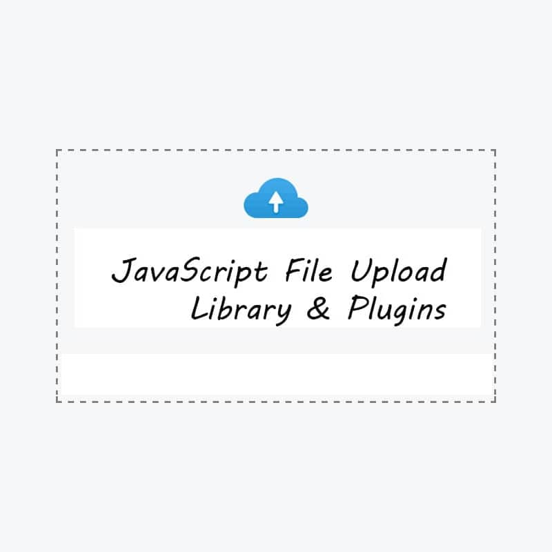 best javascript file upload library