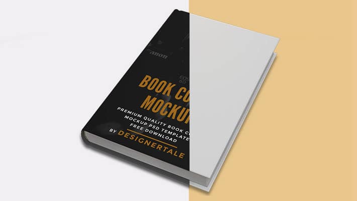 Book Cover Mock Up PSD Template