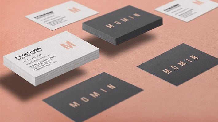 Business Card Mockup PSD