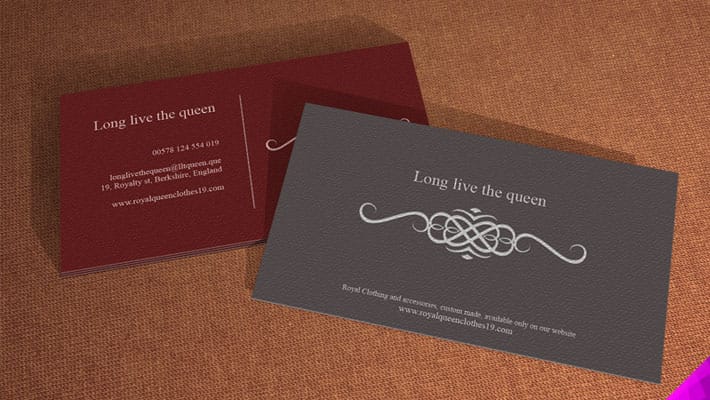 Business Cards Stack Mockup