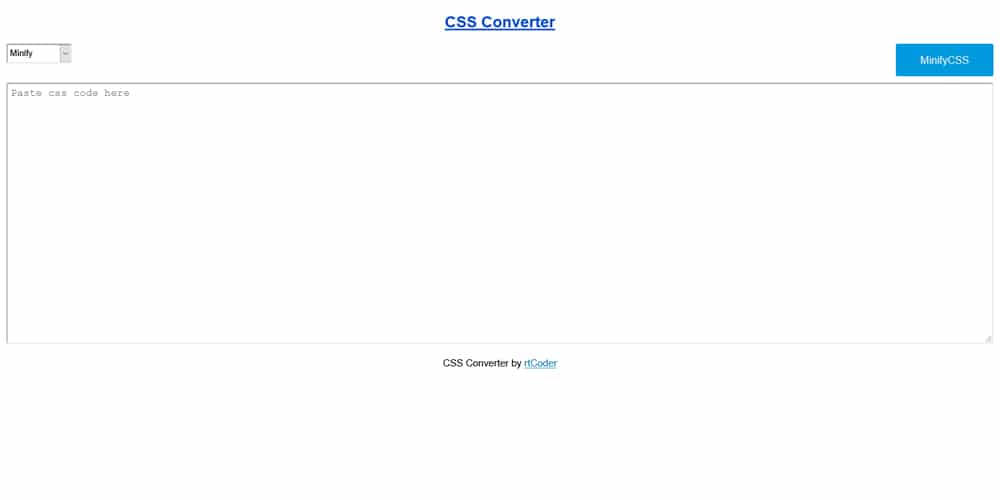 CSS Converter