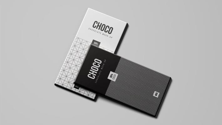 Chocolate Package Mockup