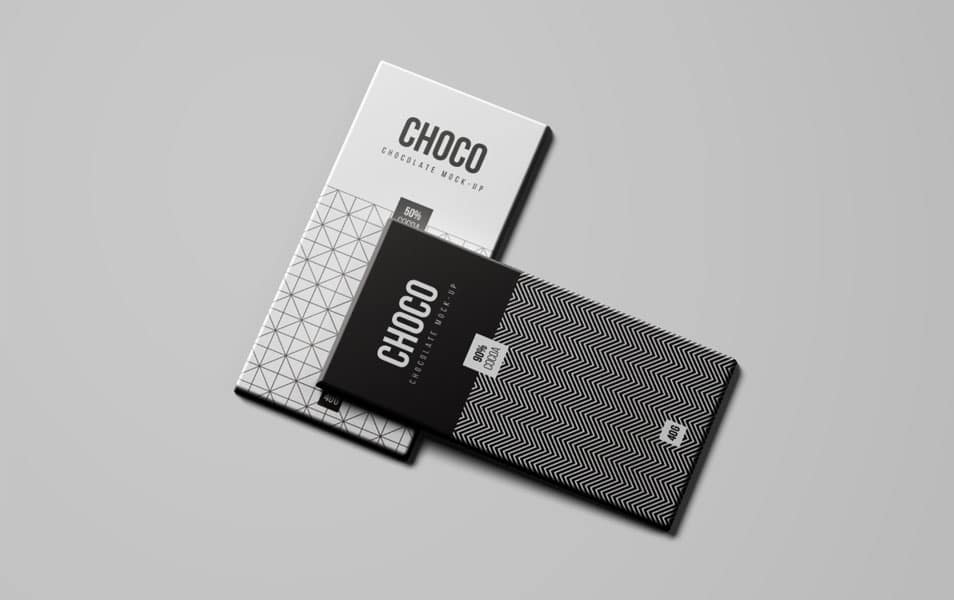 Chocolate Package Mockup