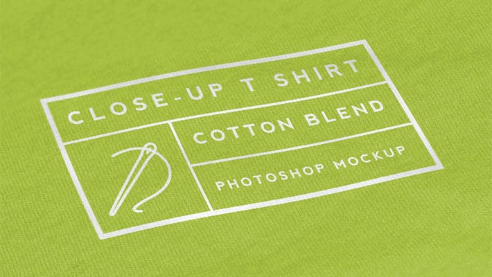 Close-Up T Shirt Mockup